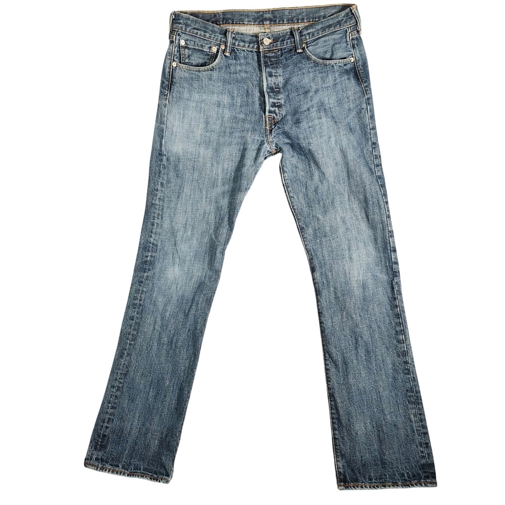 Levi's 501XX Jeans Men's 34X34 Blue Straight 00501-0422 Medium Wash Original Fit